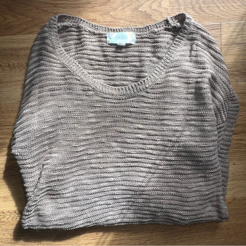 Pink Rose Light Sweater